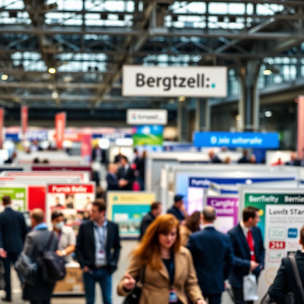 Menschen in einer modernen Fertigungshalle bei der Arbeit